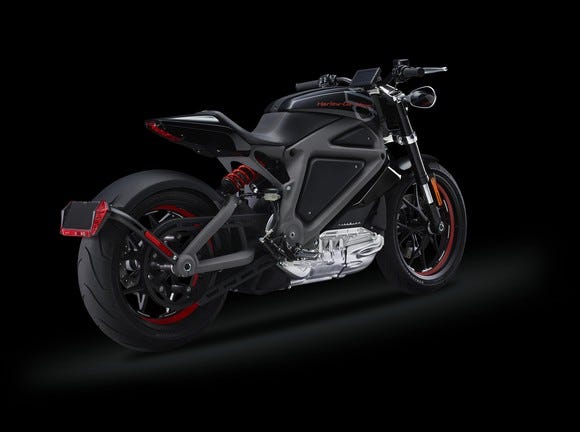 electric harley davidson bike